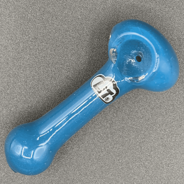 Blue 2.5" Lit Glass Pipe